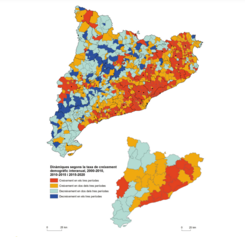 Mapa 2.3. Orient-occident, costa-Interior